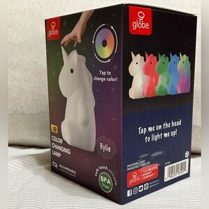 🆕 Globe Unicorn LED Lamp - Multicolor ~ Rylie ~ Collectible ~ Unisex ~ Rare